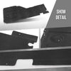 G-PLUS Engine Splash Shield Rear Passenger Right Side Fit BMW 325i 325xi 330i 330xi Base 2006 51757059392 Black