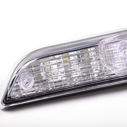 G-PLUS LED 3rd Brake Light Compatible with Ford F150 2015-2020 3rd Cargo Lamp High Mount Tail Light, Clear Lens Chrome Housing, FL3Z13A613A FL3Z13A613B