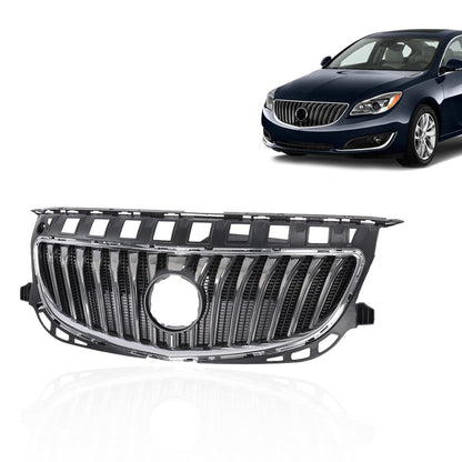 G-PLUS Front Upper Bumper Chrome Radiator Grille Compatible with Buick Regal 2014 2015 2016