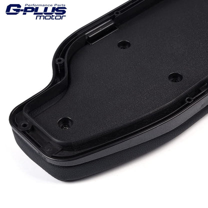G-PLUS Open Arm Rest - Black PVC Leather w/Red Stitching Compatible with Toyota 86 /for Scion FR-S PZ435-10340-00 PZ4351034000