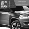 G-PLUS Front Fender Driver and Passenger Side Compatible with Jeep Compass 2017 2018 2019 2020 2021 2022 2023 2024 CH1240288, CH1241288 Black