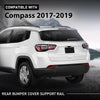 G-PLUS Rear Center Bumper Cover Support Rail Mount Bracket Compatible with Jeep Compass 2017-2019 68244459AB, 68244459AA