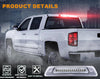 G-PLUS LED 3rd Third Brake Light Compatible With Ford F150 2009-2014 High Mount Rear 3rd Cargo Tail Lamp Waterproof Clear lens Chrome Housing