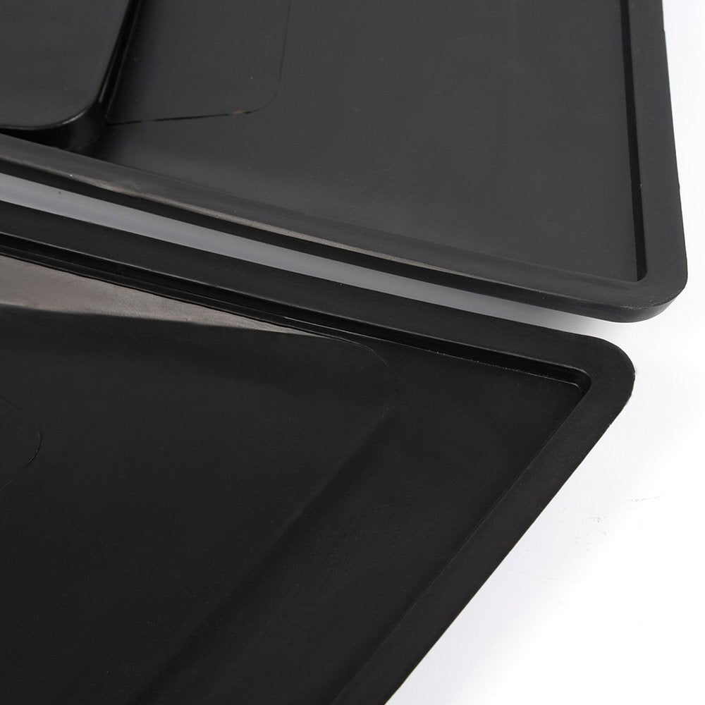 G-PLUS Window Louvers Scoop Cover Vent Replacement For Ford Mustang 2005-2014 1/4 Quarter Black Side