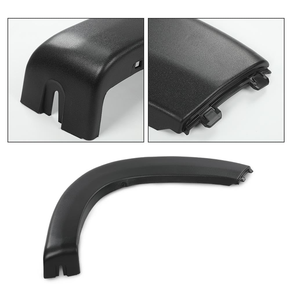 G-PLUS Left Rear Molding Wheel Fender Trim Fender Flare Textured Compatible with Dodge Ram Promaster 2019-2022