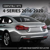 G-PLUS Rear Right Bumper Reflector, Compatible with BMW 4-Series 428i 430i 435i 440i 2014-2020 with M Package, Passenger Side, BM1185107, 63147847234