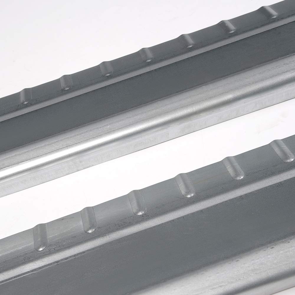 G-PLUS Pair Slip On Rocker Panels Compatible with 1999-2007 Chevy Silverado GMC Sierra Extended Cab