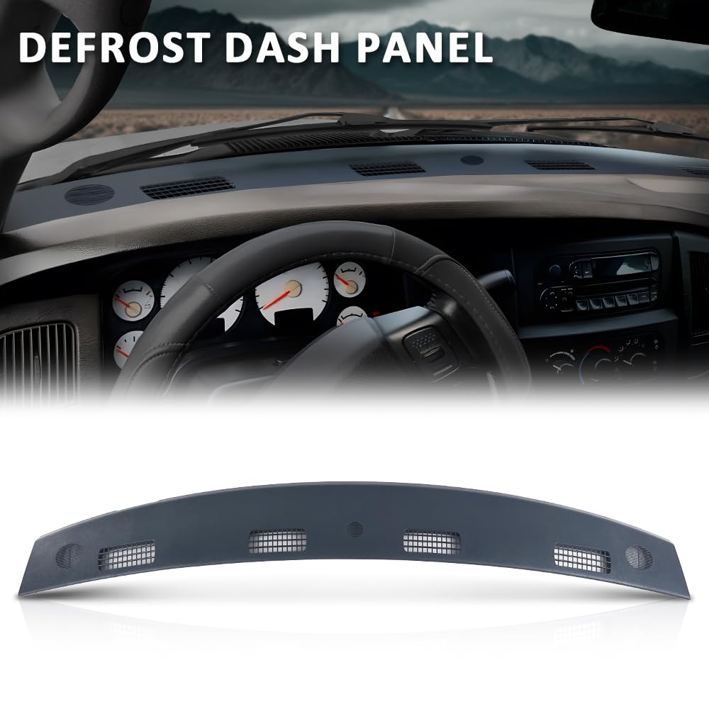 G-PLUS Upper Dashboard Panel Plastic Compatible with Dodge Ram 1500 2002-2005,Compatible with Dodge Ram 2500 3500 2003-2005 5GT31XDVAA, 5GT31XDVAB, 5GT31XDVAC, 926-121 Dash Cover