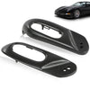G-PLUS Power Seat Switch Bezel Trim Black Compatible with Chevy C5 Corvette 1997 1998 1999 2000 2001 2002 2003 2004 Driver & Passenger Side Power Seat Switch 12455426 12455427