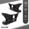 G-PLUS Pair Front Headlight Brackets, Compatible with Audi A6 S6 C7 2011-2014/ A6 Allroad Quattro 2013-2016/ RS6 2013-2016, Headlamp Support Left Driver & Right Passenger Side 2PCS, 4G0805607