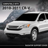 G-PLUS Radiator Support Cover Upper Compatible with Honda CRV 2010-2011 Black 71141SWA000, HO1224105
