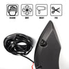 G-PLUS Fender Flares Edge Trim Rubber Gasket Wiper Style 30ft Feet for Car & Truck Wheel Wells Bonds with Automotive-Grade Tape