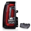 G-PLUS LED Bar Tail Light Compatible with GMC Yukon/Yukon XL 2015-2020, Left Driver Side, Red Luces Traseras Rear Brake Lamps Assembly