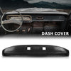 G-PLUS Dashboard Cover Compatible with Ford F100 1967-1972 Dash Cover Black