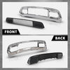 G-PLUS Front Lower Grille & Bumper Grill Bezel Chrome Compatible with Jeep Grand Cherokee 2017-2022 5ZM53SZ0AA
