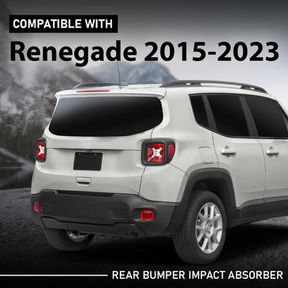 G-PLUS Rear Bumper Impact Absorber Replacement Compatible with Jeep Renegade 2015-2023 68338576AA, CH1170149