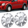 G-PLUS Wheel Covers Hub Caps Full Rim Hubs 15in Compatible with Ford Transit Connect Van 2010 2011 2012 2013 9T1Z1130A, 9T161130AA 2pcs