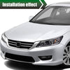 G-PLUS Headlights Compatible with 2013 2014 4-Door Sedan Honda Accord Factory Style Automotive Headlamps Assembly (Black Passenger & Driver Side(Left+Right)),faros delanteros