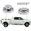 G-PLUS 4PCS 1-TON Dually Alcoa Alloy Wheel Center Caps Front & Rear Wheel Center Caps Compatible with Dodge Ram 3500 2011-2016