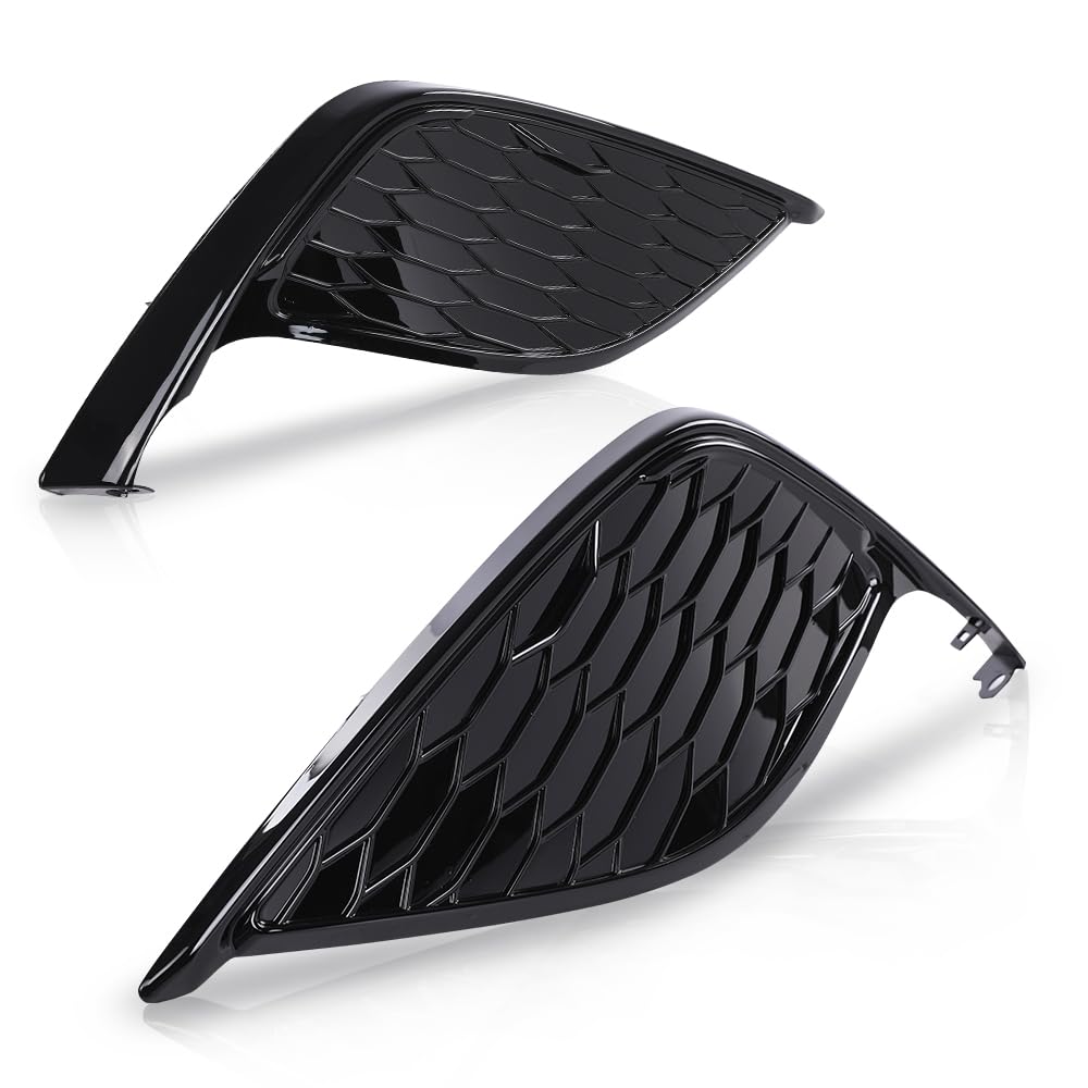 G-PLUS Front Bumper Fog Light Cover Lamp Frame 2Pcs Compatible with Toyota Camry SE XSE 2021 2022（Does NOT fit LE XLE model） 8148106240, 8148206200, TO1039243, TO1038243