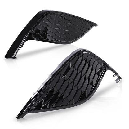 G-PLUS Front Bumper Fog Light Cover Lamp Frame 2Pcs Compatible with Toyota Camry SE XSE 2021 2022（Does NOT fit LE XLE model） 8148106240, 8148206200, TO1039243, TO1038243