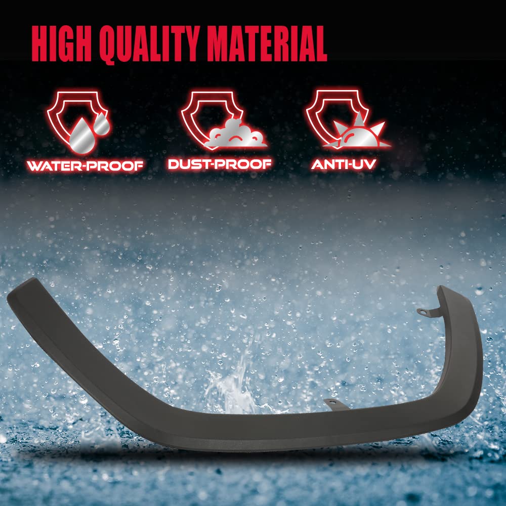 G-PLUS Front Left Fender Flare Compatible with Toyota RAV4 2019 2020 2021 Wheel Flare Arch Trim Molding 756010R090, 7560142160