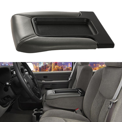 G-PLUS Center Console Lid Replacement Kit Grey Compatible with GMC Sierra Yukon Chevy Silverado Avalanche Suburban Tahoe 1999-2007 Armrest Lid 19127364 19127365 19127366