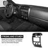 G-PLUS Radio Dash Bezel Trim Panel Compatible with Chevy Colorado GMC Canyon 2004-2012 Dash Cover Black