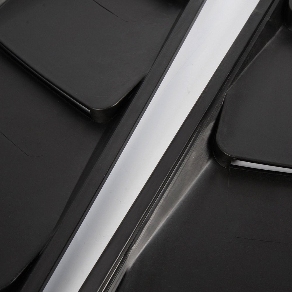 G-PLUS Window Louvers Scoop Cover Vent Replacement For Ford Mustang 2005-2014 1/4 Quarter Black Side