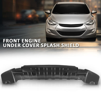 G-PLUS Front Engine Under Cover Splash Shield Compatible with Hyundai Elantra Sedan 2011-2013 HY1228166