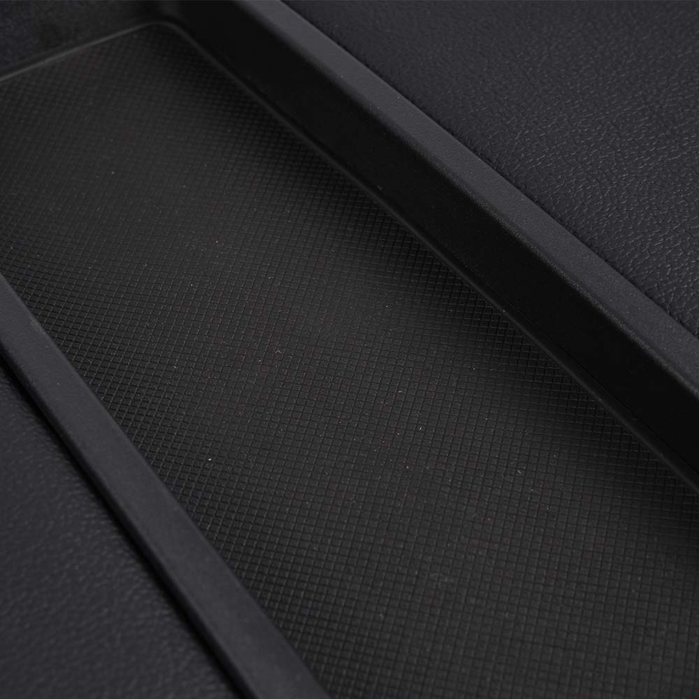 G-PLUS Front Center Console Armrest Lid Compatible with 2007-2014 Chevy GMC Silverado Sierra, Center Console Lid Assembly 15941534 19328718 15217111 (Black)