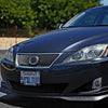 G-PLUS F Sport Style Front Bumper Lip Compatible for Lexus IS250 & IS350 2006 2007 2008 PU Black Front Lip Spoiler Splitter Air Dam Chin Diffuser Add On