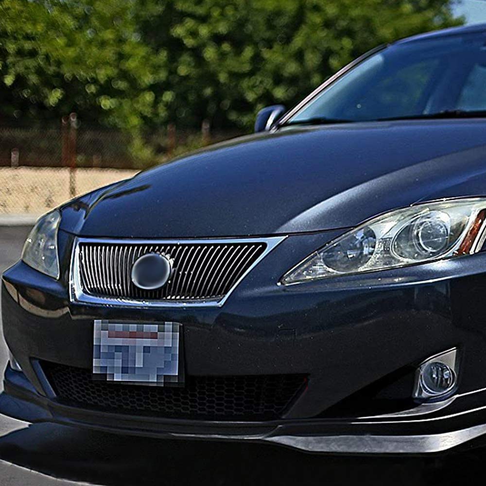G-PLUS F Sport Style Front Bumper Lip Compatible for Lexus IS250 & IS350 2006 2007 2008 PU Black Front Lip Spoiler Splitter Air Dam Chin Diffuser Add On