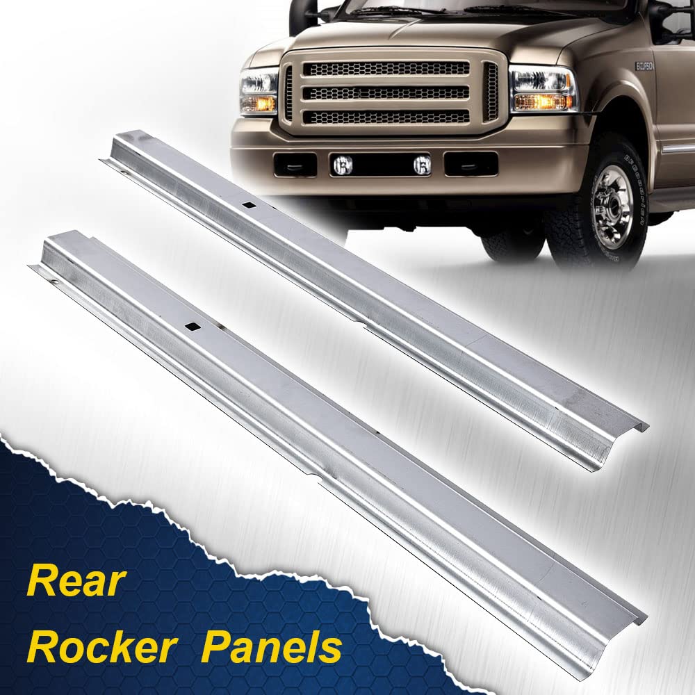 G-PLUS Rear Rocker Panels Compatible With Excursion 2000 2001 2002 2003 2004 2005, Drivers & Passengers Sides
