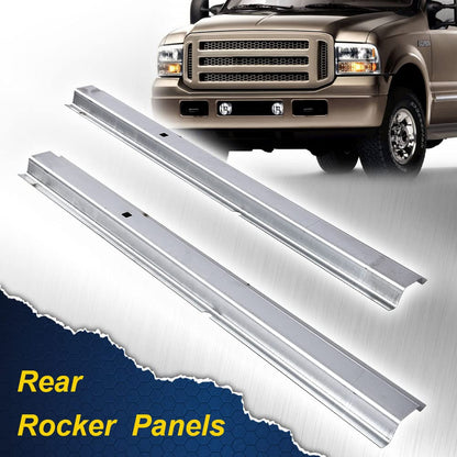 G-PLUS Rear Rocker Panels Compatible With Excursion 2000 2001 2002 2003 2004 2005, Drivers & Passengers Sides