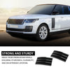 G-PLUS Door Side Fender Vent Molding Cover Trim Compatible with Land Rover Range Rover Vogue L405 2013-2022 Black