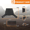 G-PLUS Soft Top w/o Tinted Window Compatible with Jeep Wrangler JK Unlimited 4 Door 2007-2009 9080235, 9085235 4PCS Black