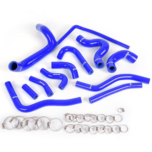 Silicone Radiator Coolant Hose Kit Clamps Replacement For Audi 100(S4/S6) C4(4A) AAN S4 1991 1992 1993 1994/ S6 1995 1996 1997