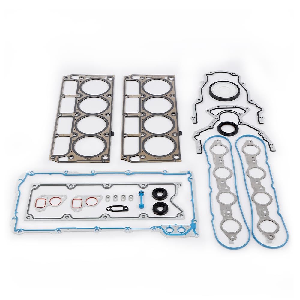 G-PLUS GEN 3 LS Gasket Set Kit & Head Gaskets Compatible with GM Chevy LS1 LS6 LQ4 LQ9 4.8L 5.3L 5.7L 12558178, BTR73450, 12617944, 12612350