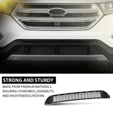 G-PLUS Front Bumper Lower Grille for Ford Edge 2015-2018 Black Additional Angle