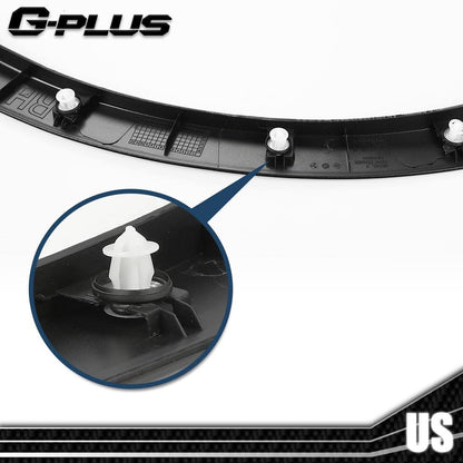 G-PLUS Rear Right Passenger Side Fender Flares Compatible with Tesla Model Y MY 2020 2021 2022 2023 2024 149416400B, 149418800B Wheel Opening Molding Arch Trim Black