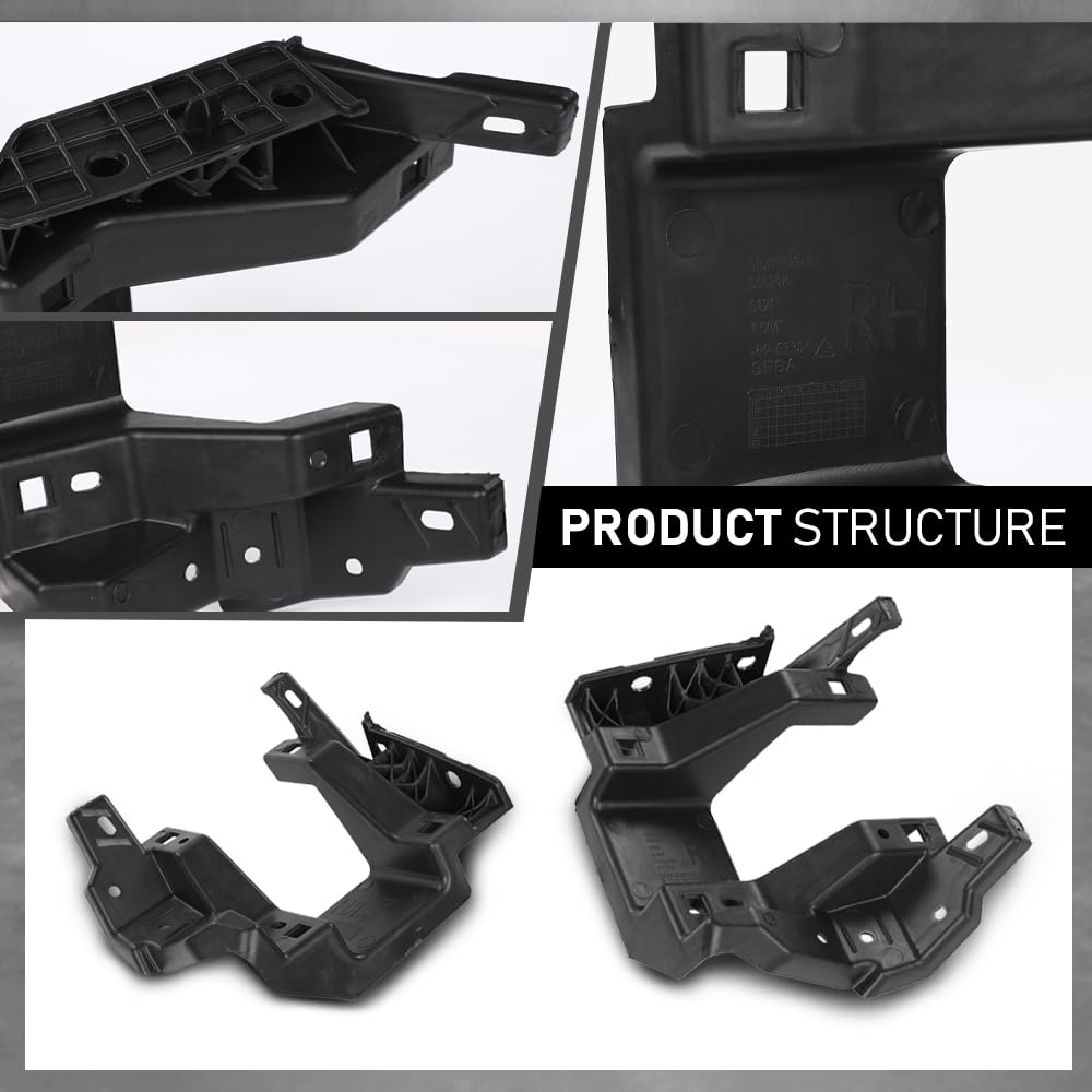 G-PLUS Fog Light Lamp Bracket Front Left & Right Compatible with Dodge Ram 1500 2019-2022 68403986AB