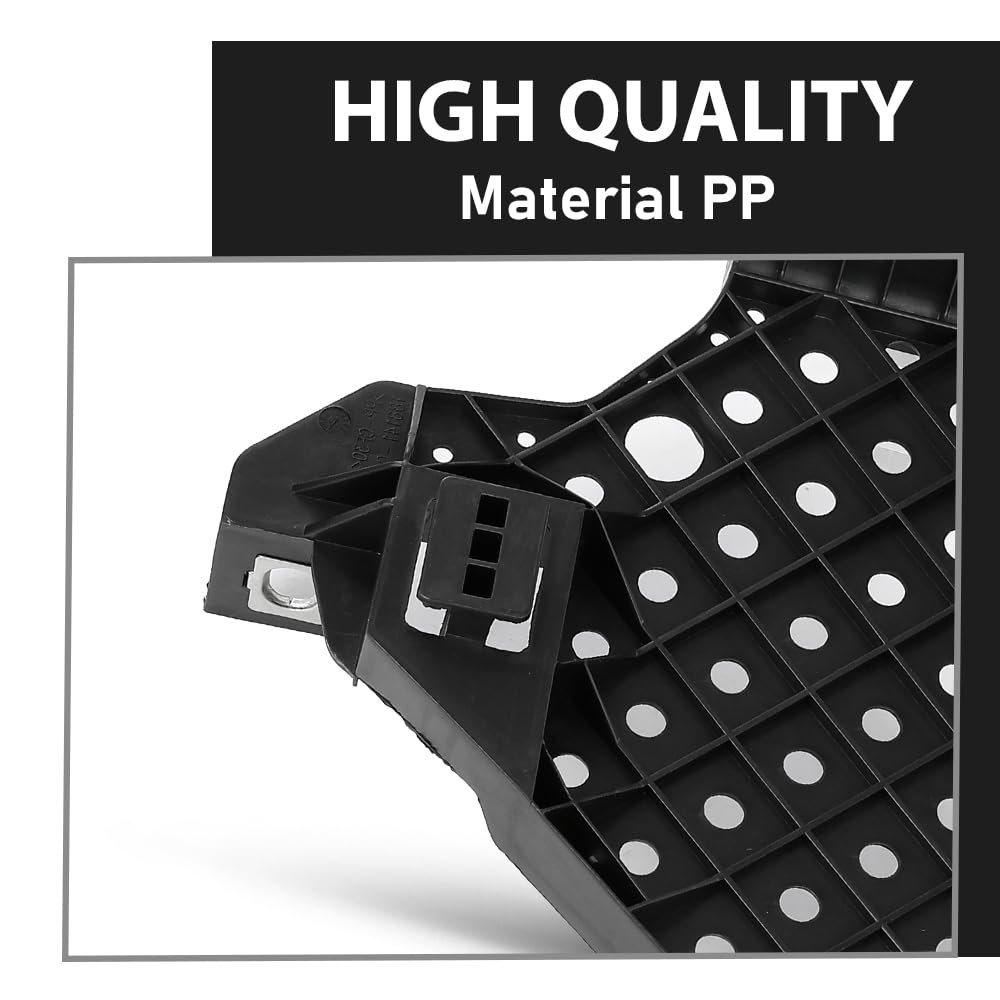 G-PLUS Pair Headlight Lamp Retainer Plates, Compatible with Audi Q3 Quattro 2013-2018, Left Driver & Right Passenger Side, 8U0941453, 8U0941454