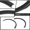 G-PLUS 4PCS Fender Flares Compatible with Subaru Outback 2015-2019 Wheel Arch Molding Kit E201SAL000, 037815, 037815LR, 037815RR, Factory Style Black