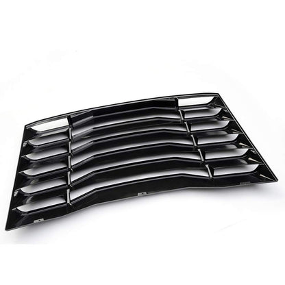 G-PLUS Replacement for Chevy Camaro 2016 2017 2018 2019 Rear Window Louvers Replacement Windshield Sun Shade Cover Lambo Style Matte Black
