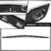 G-PLUS Hood Molding Trim Moulding Compatible with Cadillac Escalade Escalade ESV (submodel: Luxury, Premium Luxury, Premium Luxury Platinum) 2021-2023 84731887, GM1235138 Chrome