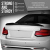 G-PLUS Rear Trunk Spoiler Wing Compatible with BMW F22 2 Series Coupe Only 2014 2015 2016 2017 2018 2019 2020 Fit BMW F87 M2 2016 2017 2018 Rear Trunk Spoiler Gloss Black