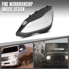 G-PLUS Headlight Lens Cover for Benz W212 E-Class E350 E550 2014-2016 Left Clear Product Features