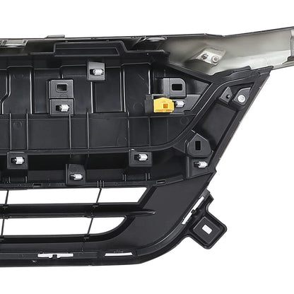 G-PLUS Front Bumper Grill W/Gloss Black Trim Compatible with Honda Pilot Upper Grille Assembly 2019 2020 2021 HO1210158, 71150TG7A50