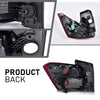 G-PLUS Tail Light Lamp Right Passenger Side w/Bulbs Compatible with Chevy Equinox 2018-2020 (4-Door Sport Utility) GM2805132, 19418087 Red Lens Luces Traseras Rear Brake Lamps Assembly